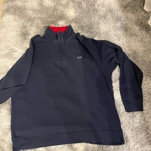Vineyard Vines Navy and Red Kids Sweatshirt